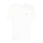 C.p. Company Logo-Print T-shirt White, Herr