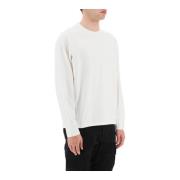 C.p. Company Metropolis Crew-Neck Sweatshirt White, Herr