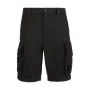 C.p. Company Stretch Utility Shorts Svart-48 Black, Herr