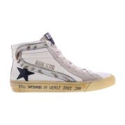 Golden Goose Nappa Läder Star Sneakers White, Dam