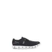 On Running Svarta Sneakers med Kontrasterande Logotyp Black, Herr