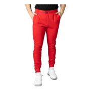 Tommy Jeans Tommy Hilfiger Jeans Mens Trousers Red, Herr