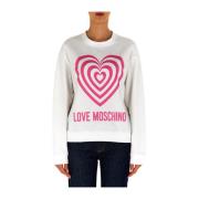 Love Moschino Tröjor Kollektion White, Dam