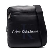 Calvin Klein Jeans Cross Body Bags Black, Herr