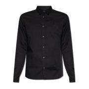 AllSaints ‘Hawthorne’ skjorta Black, Herr