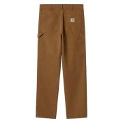 Carhartt Wip Straight Trousers Brown, Herr