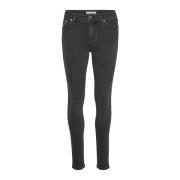 Gestuz Klassiska Skinny Jeans med Perfekt Passform Black, Dam