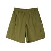 Obey Ripstop Cargo Shorts Green, Herr