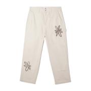 Obey Tryckt Carpenter Pant - Clay Beige, Herr