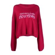 Versace Jeans Couture Broderad logotyp Pink, Dam