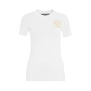 Versace Jeans Couture Vita Crewneck T-shirts och Polos med Logo Print ...
