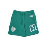 Mitchell & Ness BA Game Day French Terry Short Hardwood Green, Herr