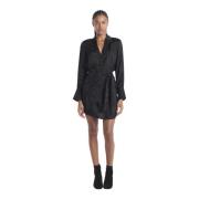 Ba&Sh Short Dresses Black, Dam