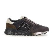 Premiata Gråa Sneakers, Stilfull Modell Gray, Herr