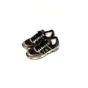 Premiata Diane Sneakers - Svart och Guld Black, Dam