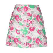 Ganni Short Skirts Pink, Dam