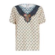 Etro T-Shirts Beige, Dam