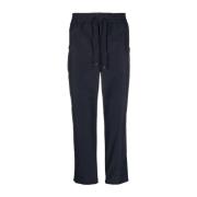 Etro Cropped Trousers Blue, Herr