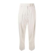 Brunello Cucinelli Women Clothing Trousers Beige Ss23 Beige, Dam