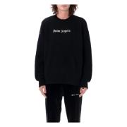 Palm Angels Klassisk Logo Sweatshirt Black, Herr