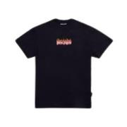 Palm Angels Herr T-Shirt av Hög Kvalitet - Kliskt Design Black, Herr