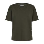 MOS Mosh Enkel och stilfull Mmsacha V-Ss Tee Toppe T-Shirts 156410 For...