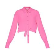 Patrizia Pepe Dynamisk Fuxia Casual Skjorta för Kvinnor Pink, Dam
