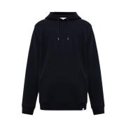 Norse Projects Vagn hoodie Blue, Herr
