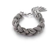 Emanuele Bicocchi Bracelets Gray, Unisex