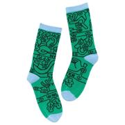 Walter Van Beirendonck Socks Green, Unisex