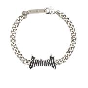 Ambush Silver Metallarmband - 17 cm Omkrets Gray, Herr