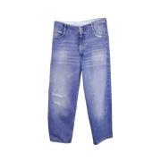 Maison Margiela Pre-owned Pre-owned Bomull jeans Blue, Dam