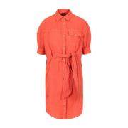 Fay Shirt Dresses Orange, Dam