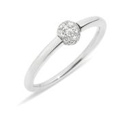 Pomellato Elegant diamant ring för kvinnor Gray, Dam