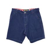 Deus Ex Machina Denim Shorts Blue, Herr