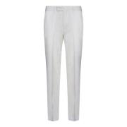 Lardini Suit Trousers White, Herr