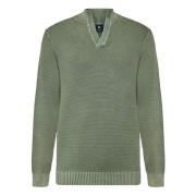 Boggi Milano Knitwear Green, Herr