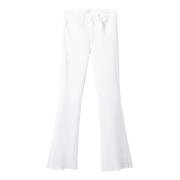Mother Wide Jeans White, Herr