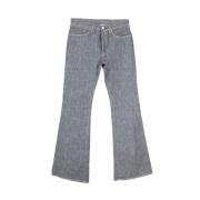 Gucci Vintage Pre-owned Bomull jeans Gray, Dam