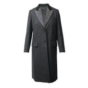 Miu Miu Pre-owned Pre-owned Wool outerwear Gray, Dam