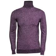 Prada Vintage Pre-owned Stickat knitwear Purple, Unisex