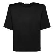 MVP wardrobe Skinande Effekt Crew Neck T-shirt Black, Dam