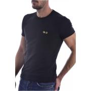 Goldenim paris Tee shirt col rond Black, Herr