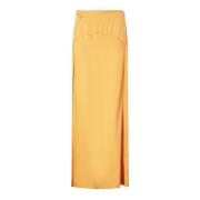 Calvin Klein Maxi Skirts Yellow, Dam