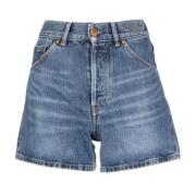 Chloé Denim Shorts, 100% Bomull, Klassisk Design Blue, Dam