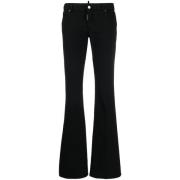 Dsquared2 Utställda Jeans - 900 Pantaloni Black, Dam
