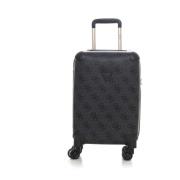 Guess Multifunktionell 4-hjulig Trolley Black, Dam