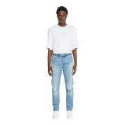 John Richmond Slim Jeans med Framre Revor Blue, Herr