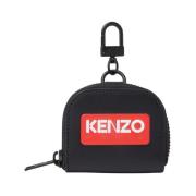 Kenzo Telefontillbehör, Snyggt Kenzo Logo Patch Airpods-fodral Black, ...