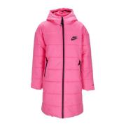 Nike Therma Fit Repel Hooded Parka Pink, Dam